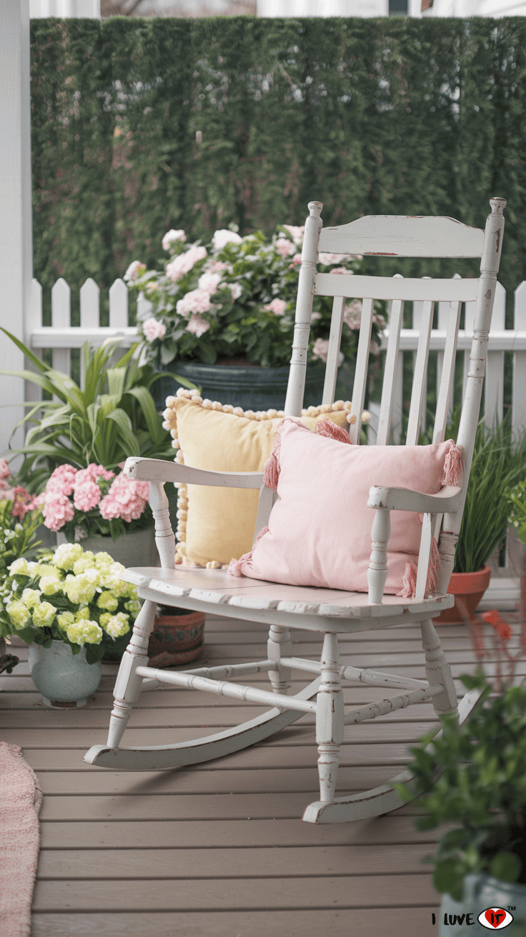 rocking chair farmhouse