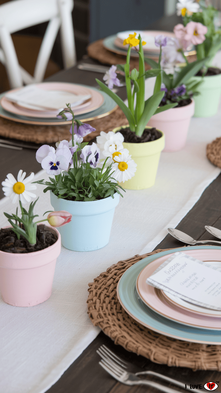 spring centerpieces