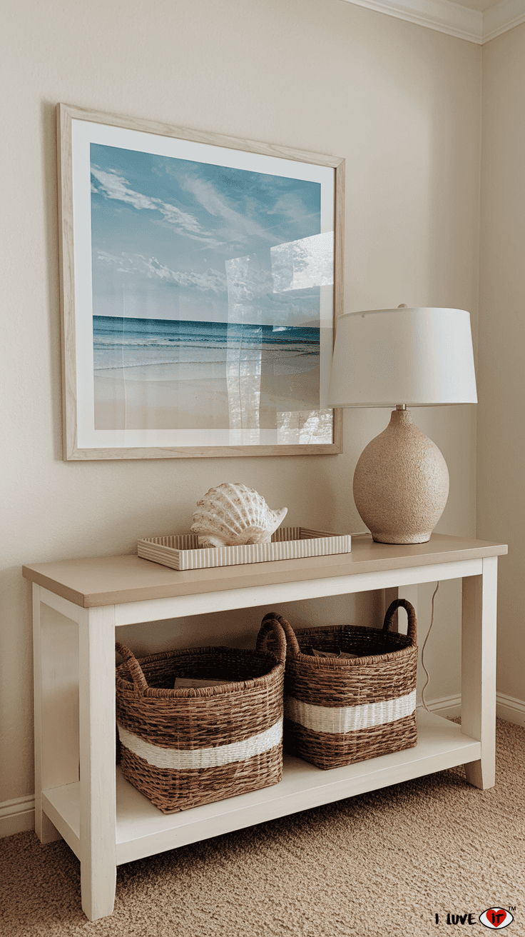 coastal neutral decor