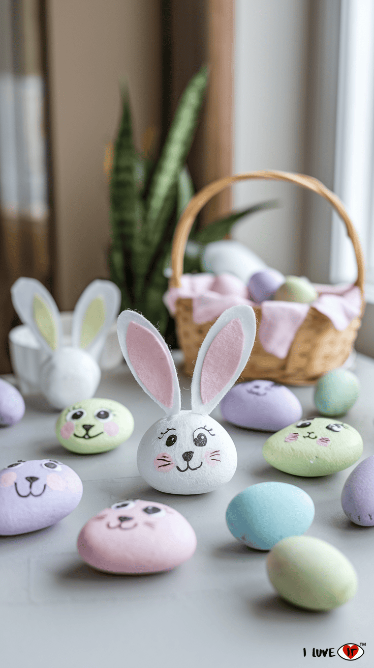 easter rocks diy