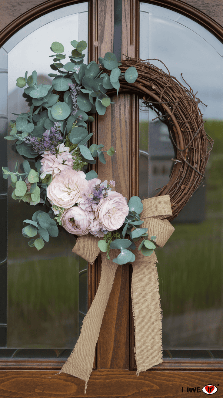 rustic wreath farmhouse diy