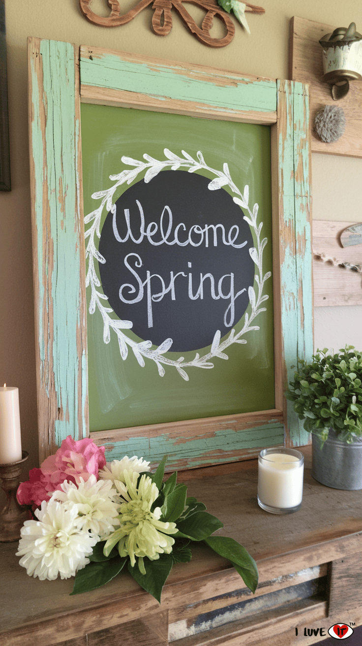 spring decor idea