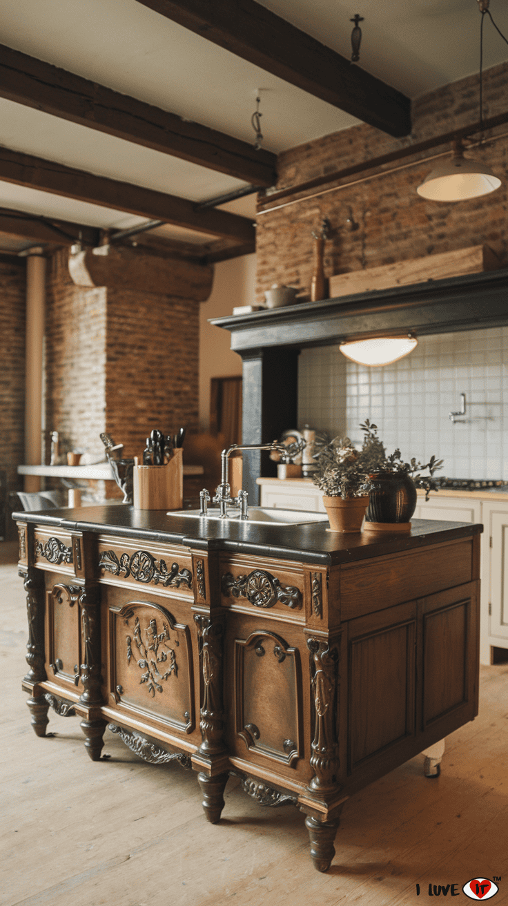 kitchen island unique