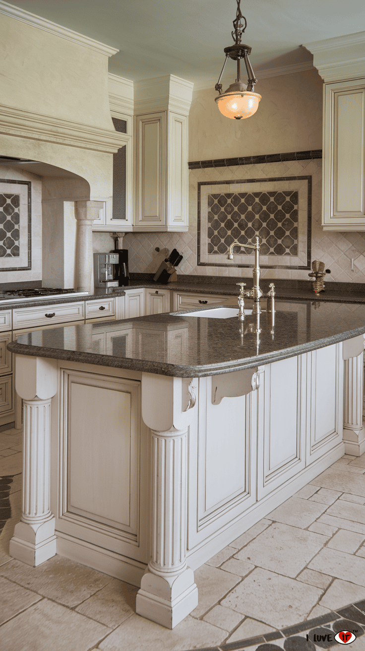 kitchen island white