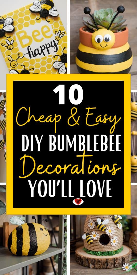 diy bumblebee decorations