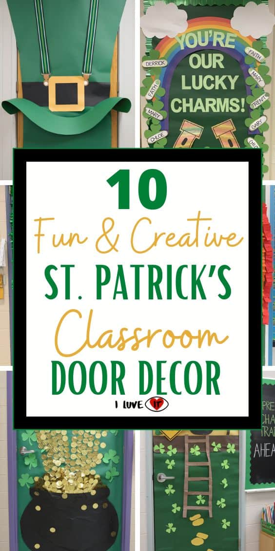 st patricks day classroom decor