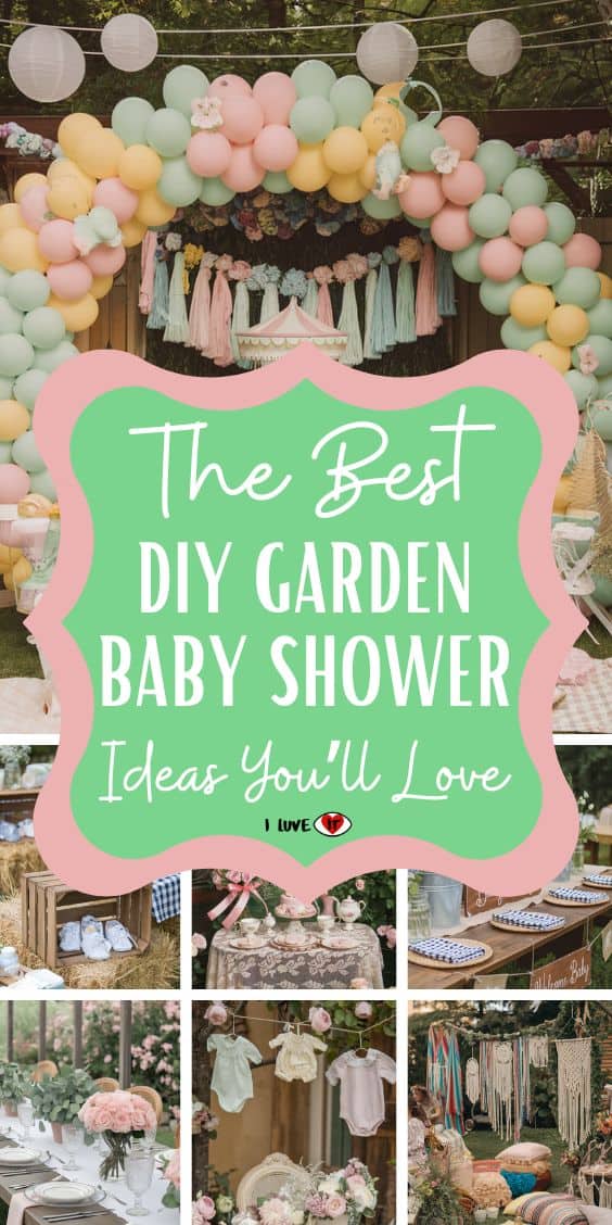 garden baby shower ideas