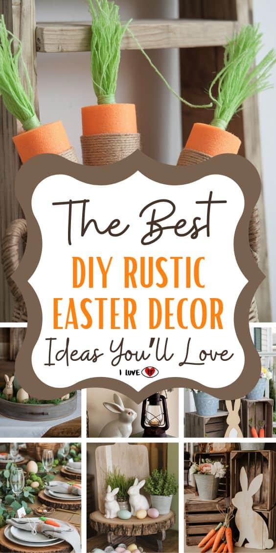 rustic easter decor ideas