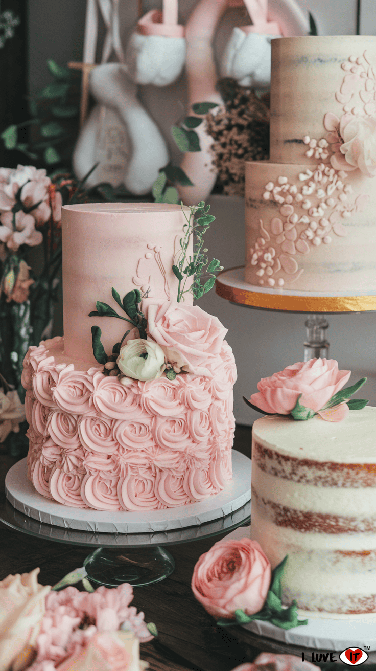 baby in bloom cake 5