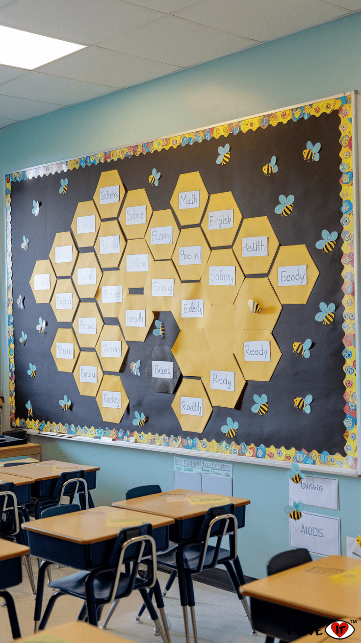 bee bulletin board