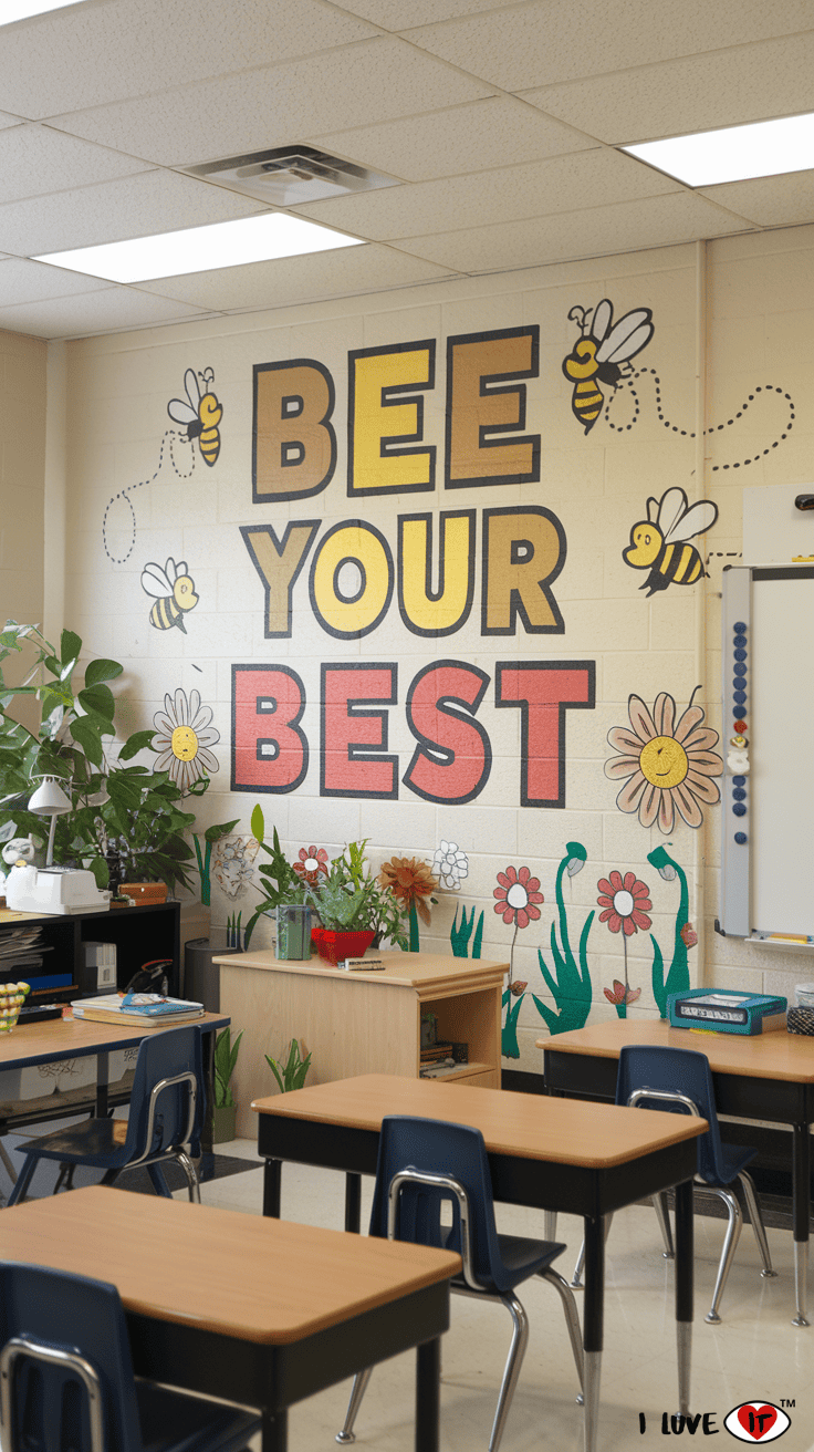 motto wall classroom