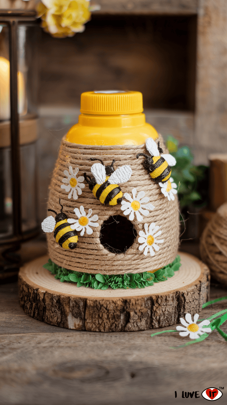 diy beehive craft