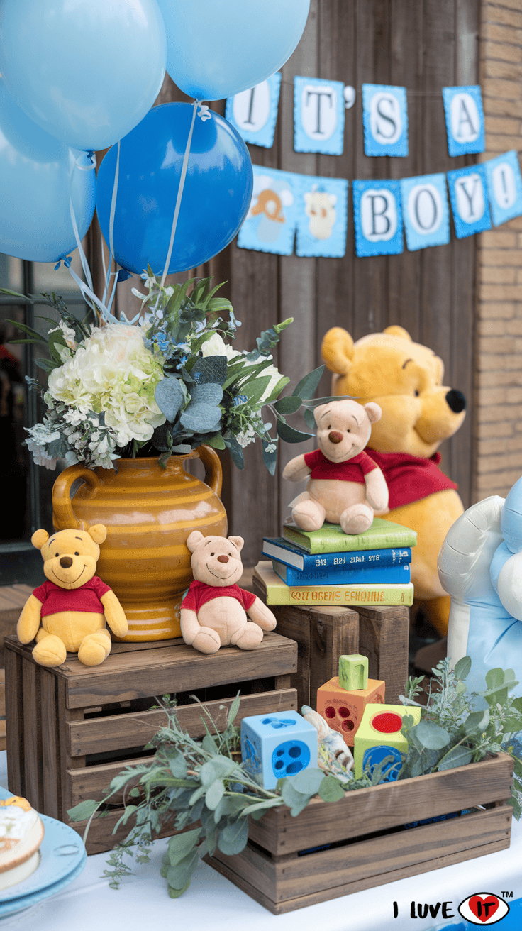 Winnie the Pooh centerpieces