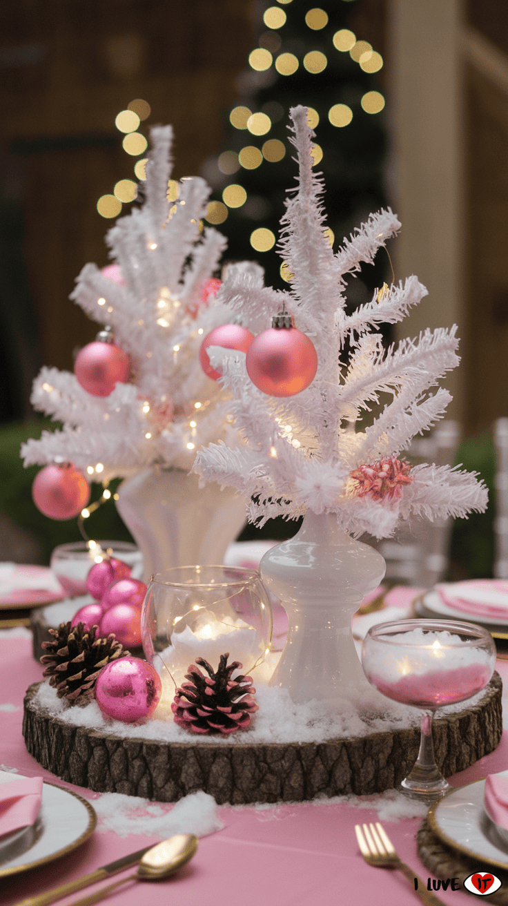 winter centerpieces 