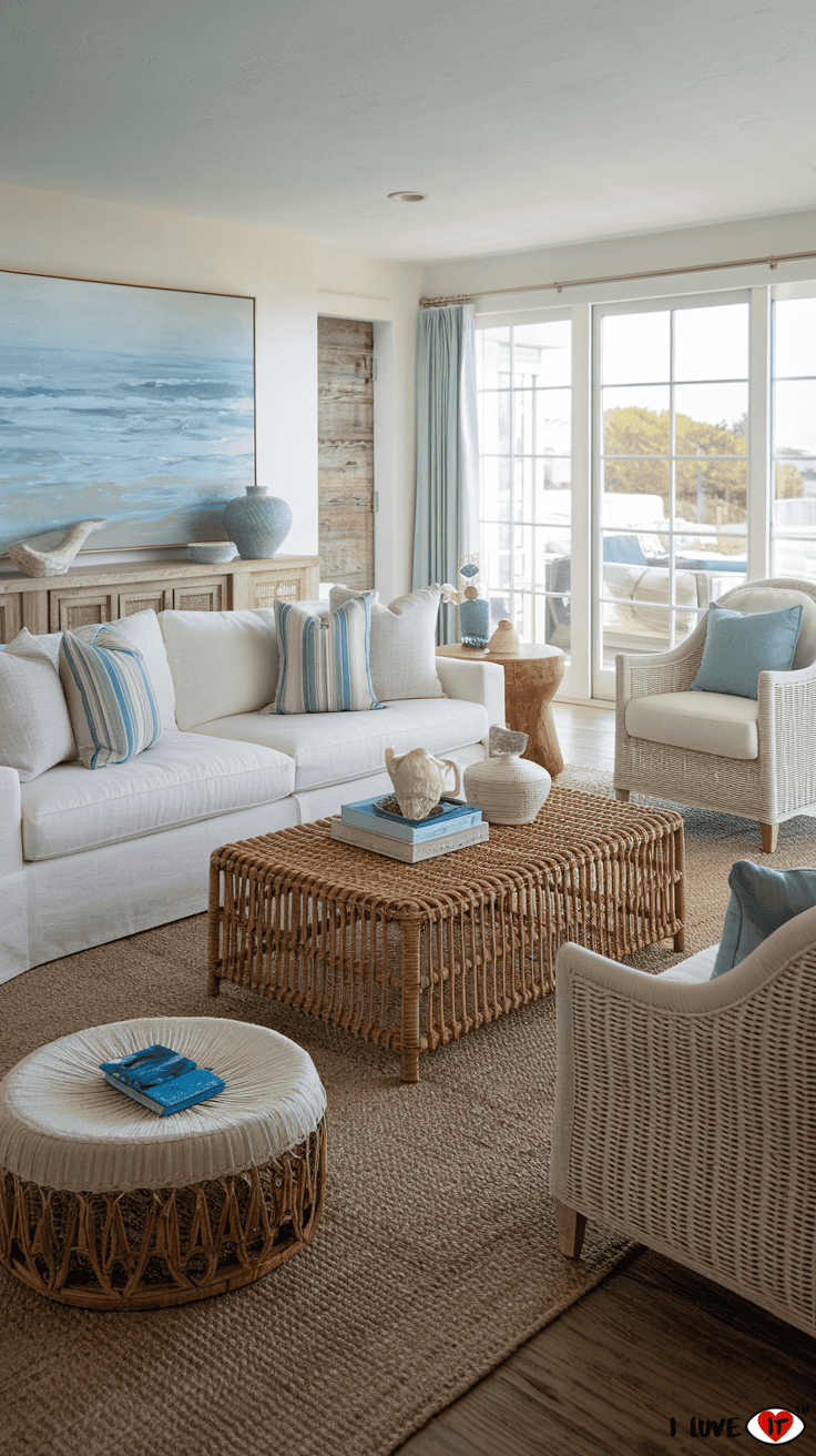 coastal living room ideas