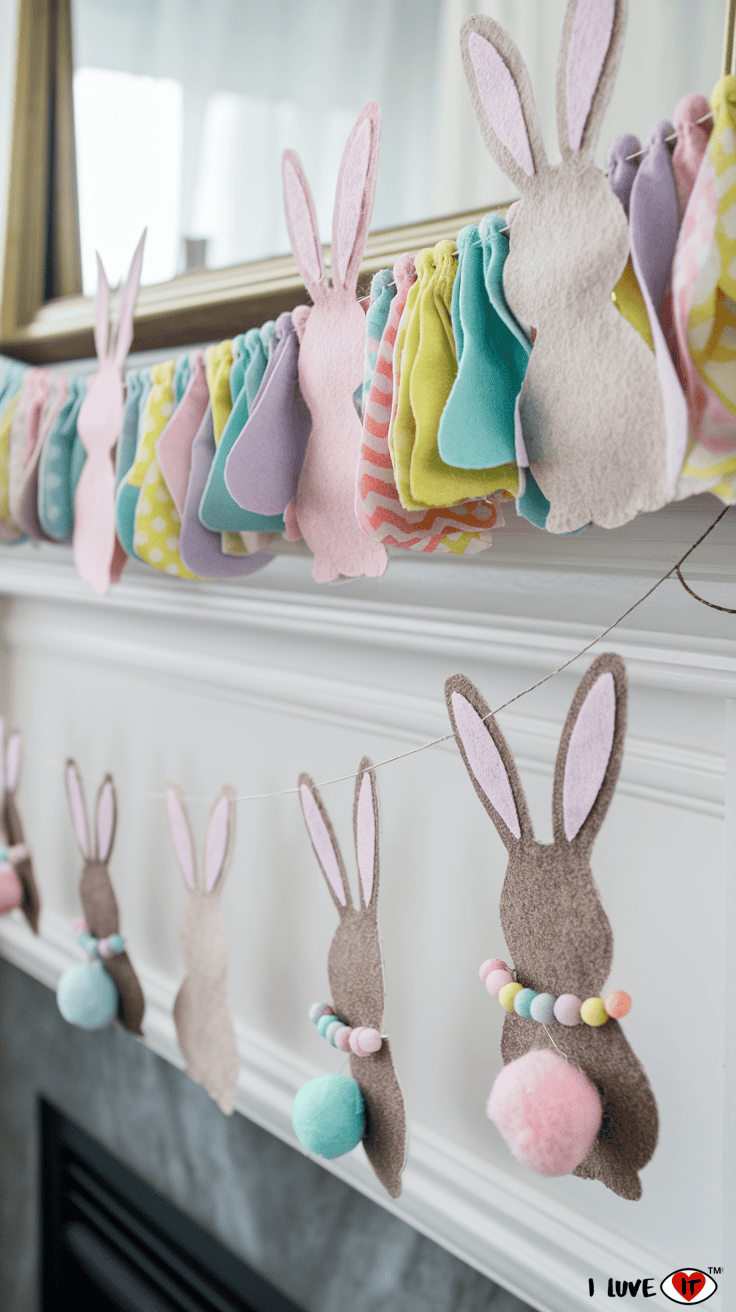 diy easter decorations garland