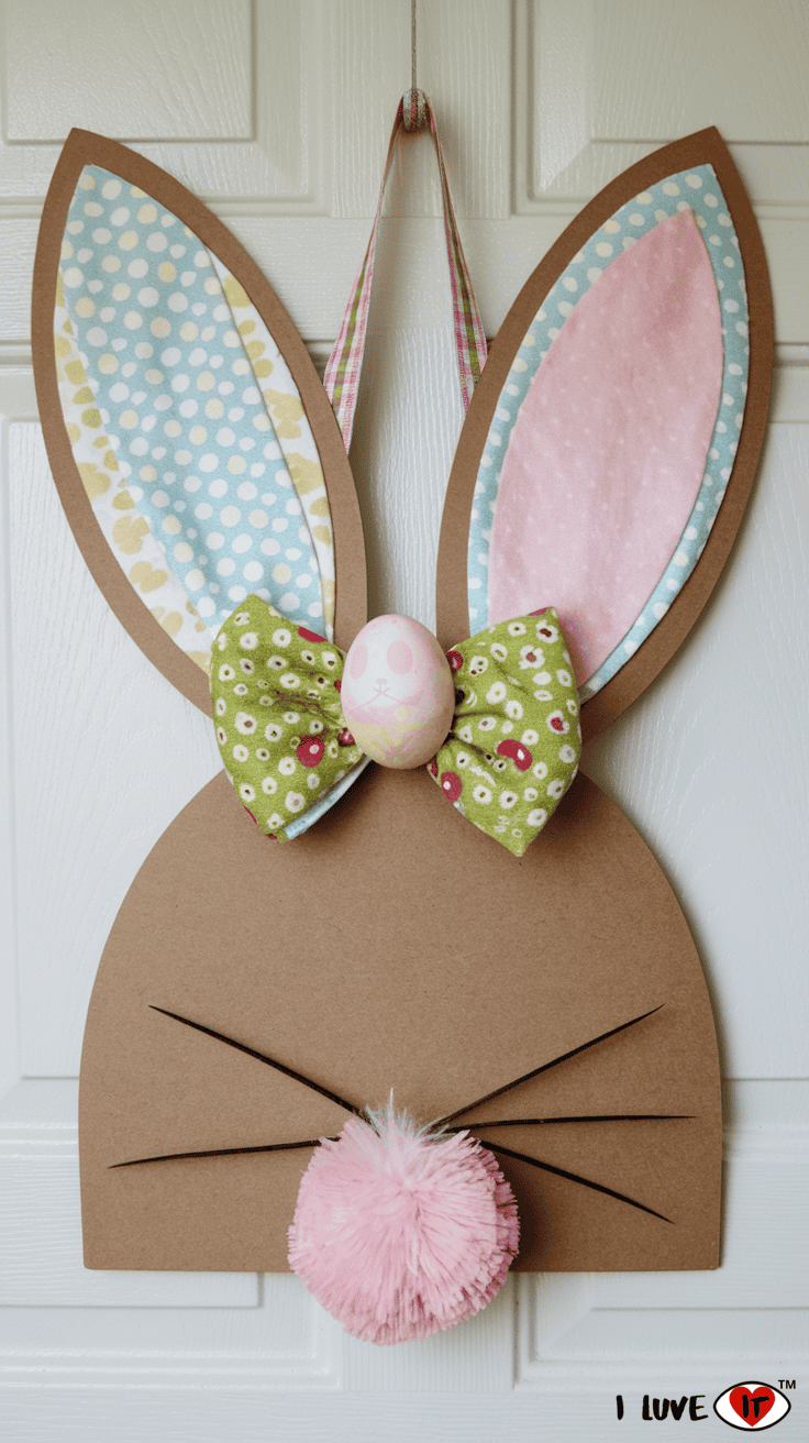 easter wreath diy