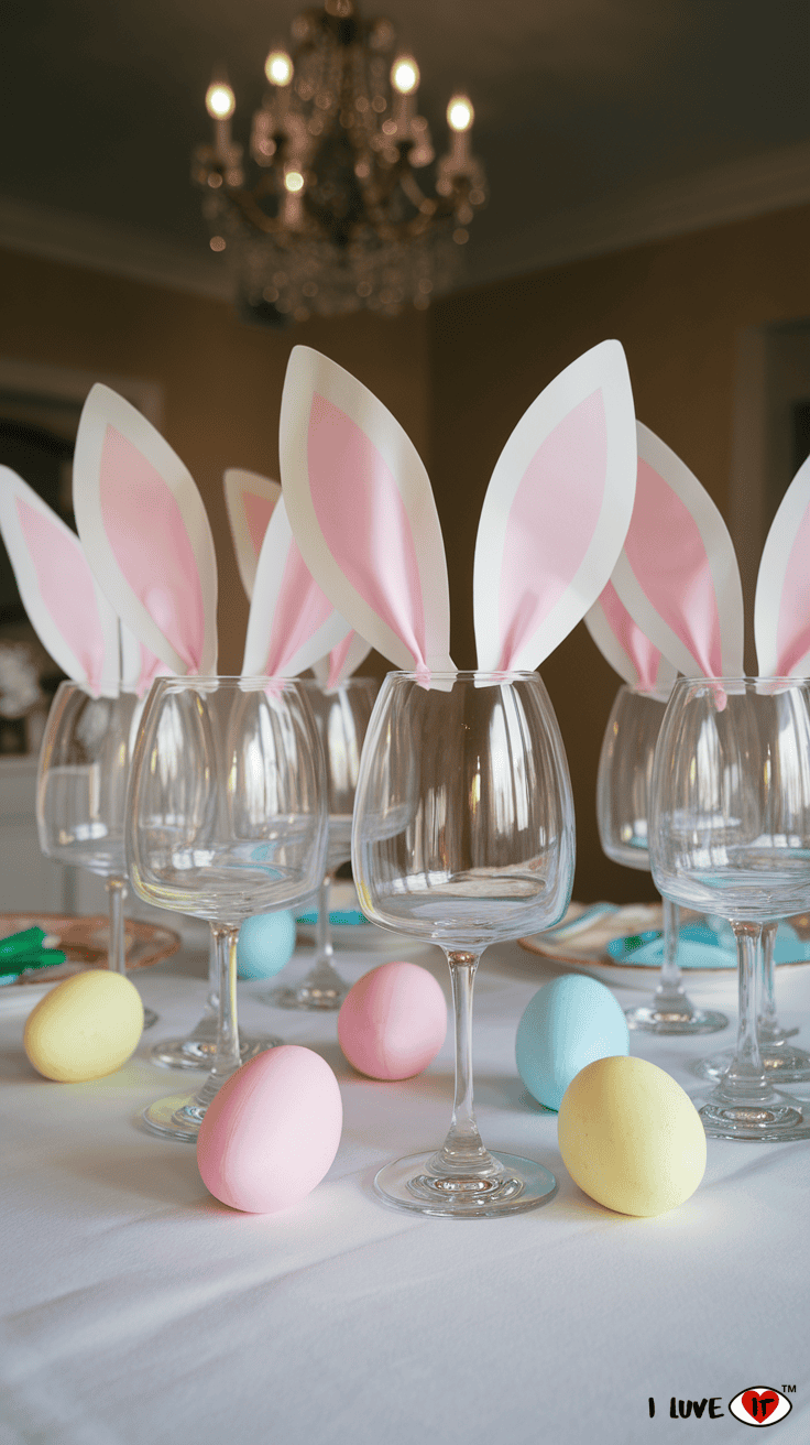 Easter wine class craft