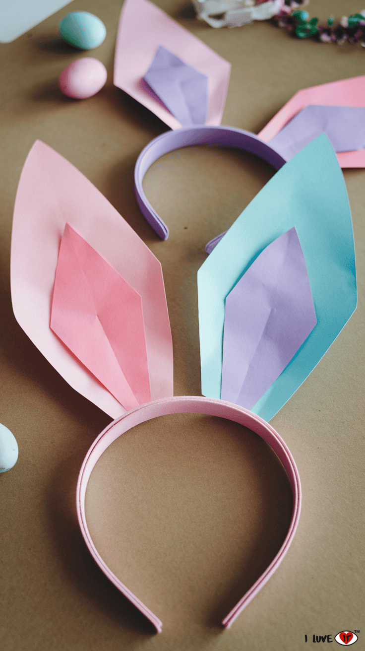 diy easter bunny headband