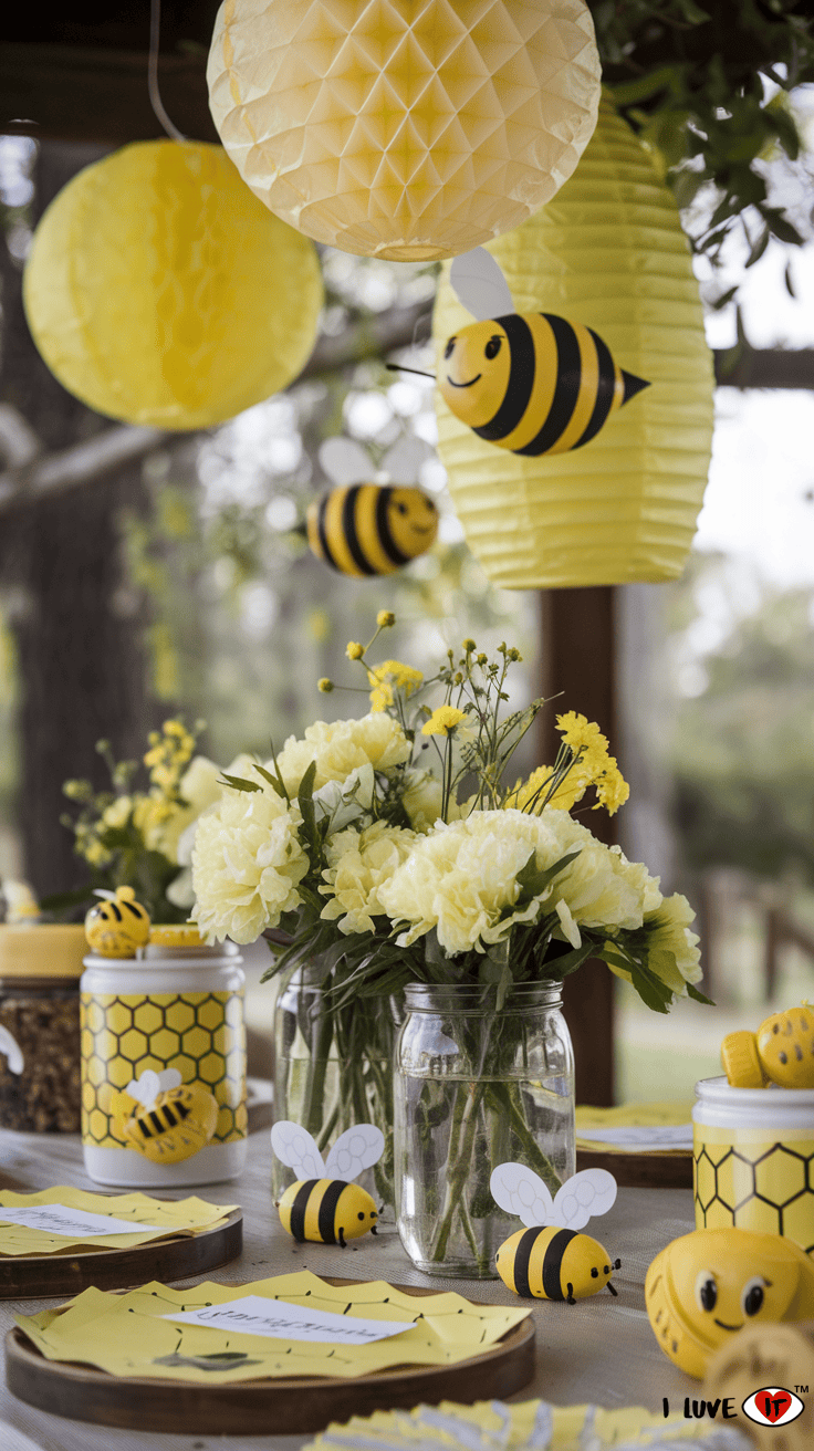 bumblebee baby shower