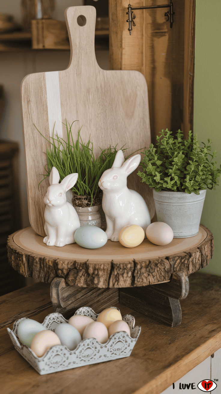 kitchen easter decor idea