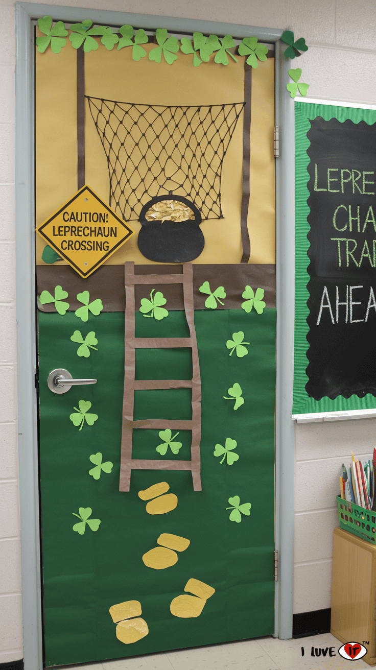 leprechaun classroom door