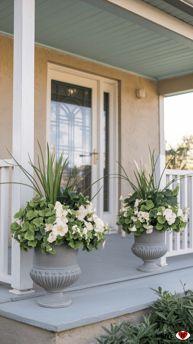 neutral planters spring