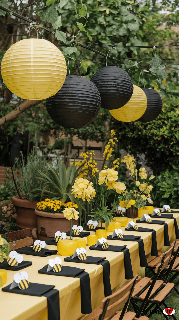 bumblebee baby shower 3