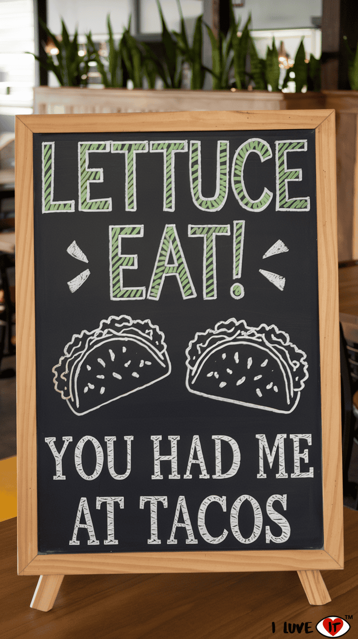 restaurant chalkboard idea