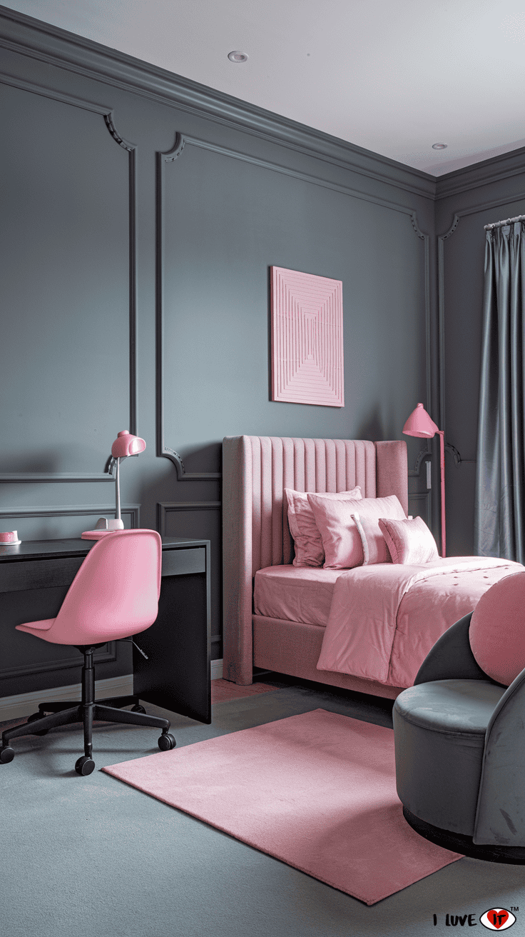 pink teen bedroom ideas