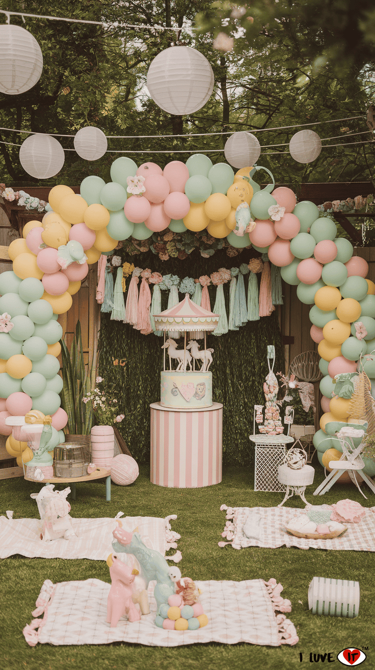 baby shower whimsical