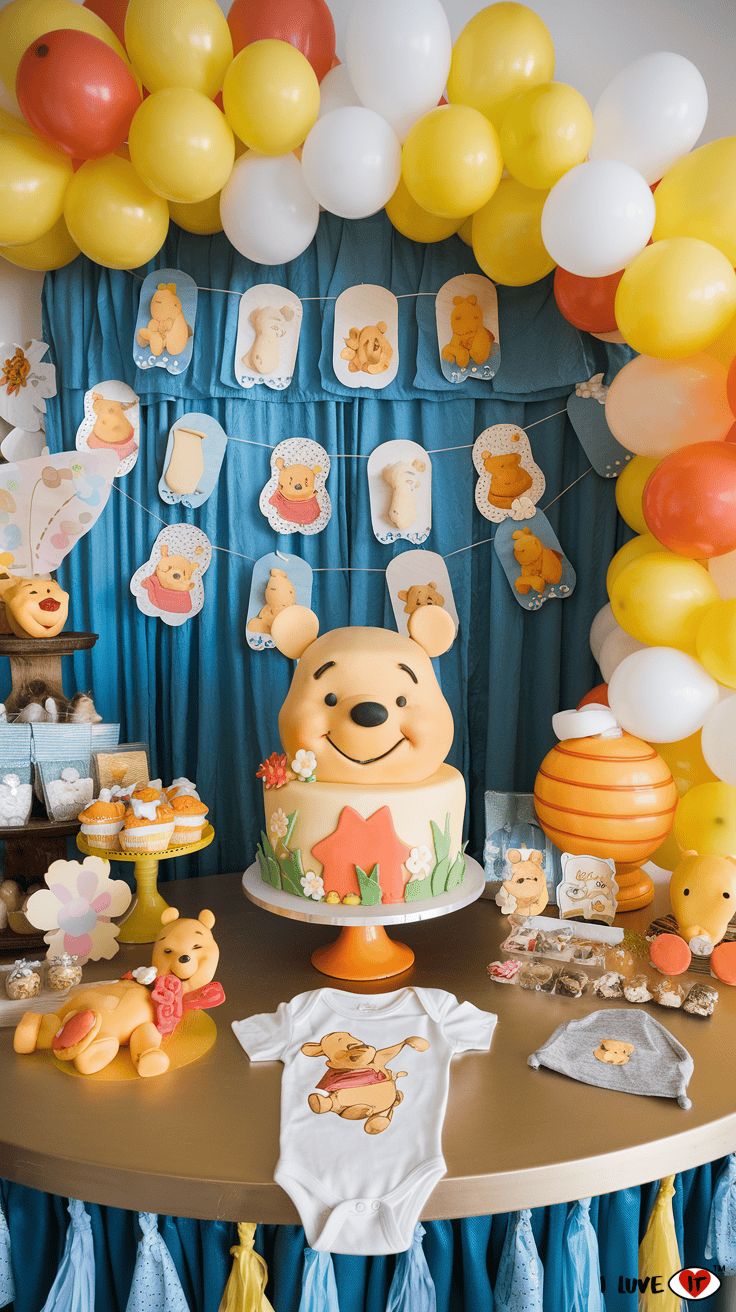 winnie the pooh cake idea 