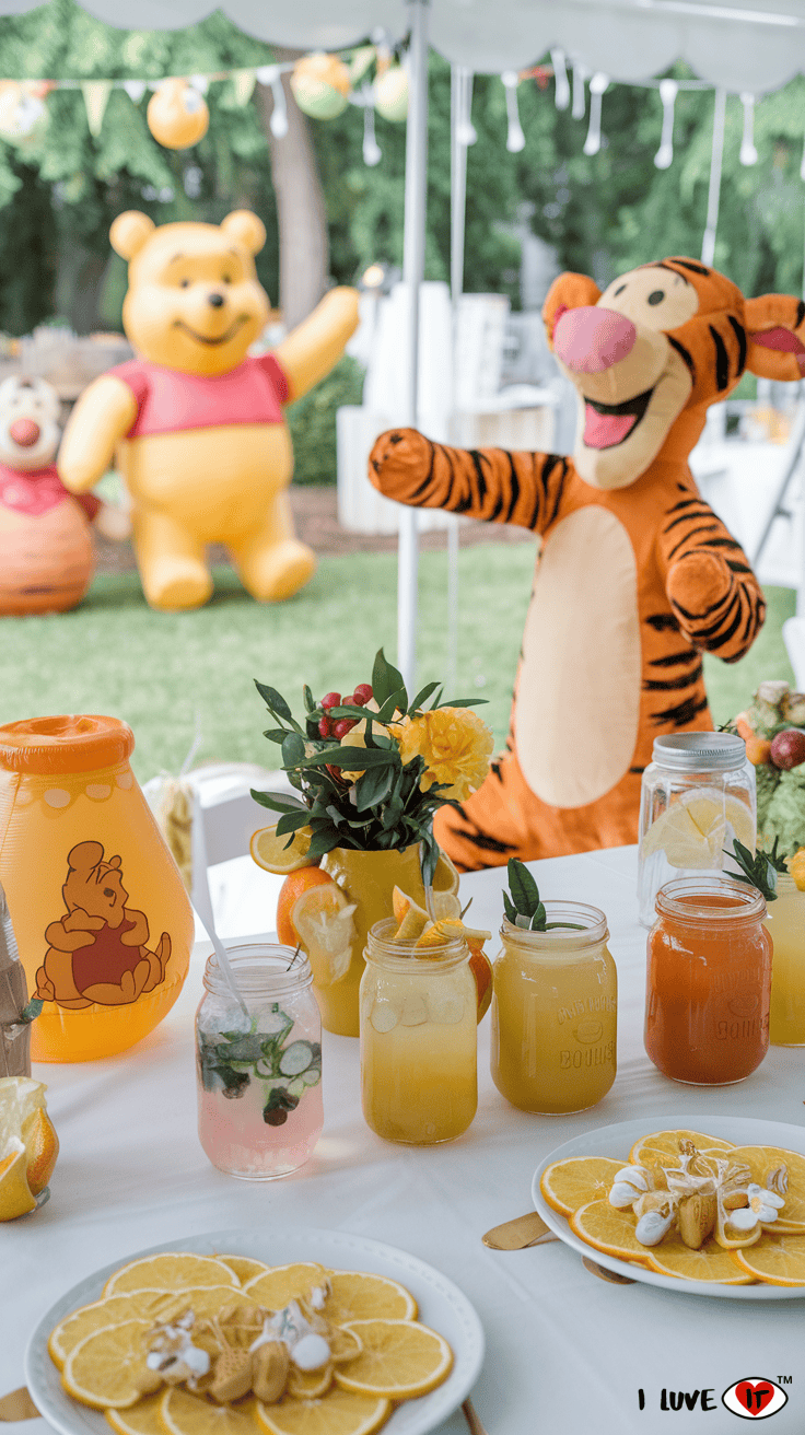 Winnie the Pooh drink ideas to make