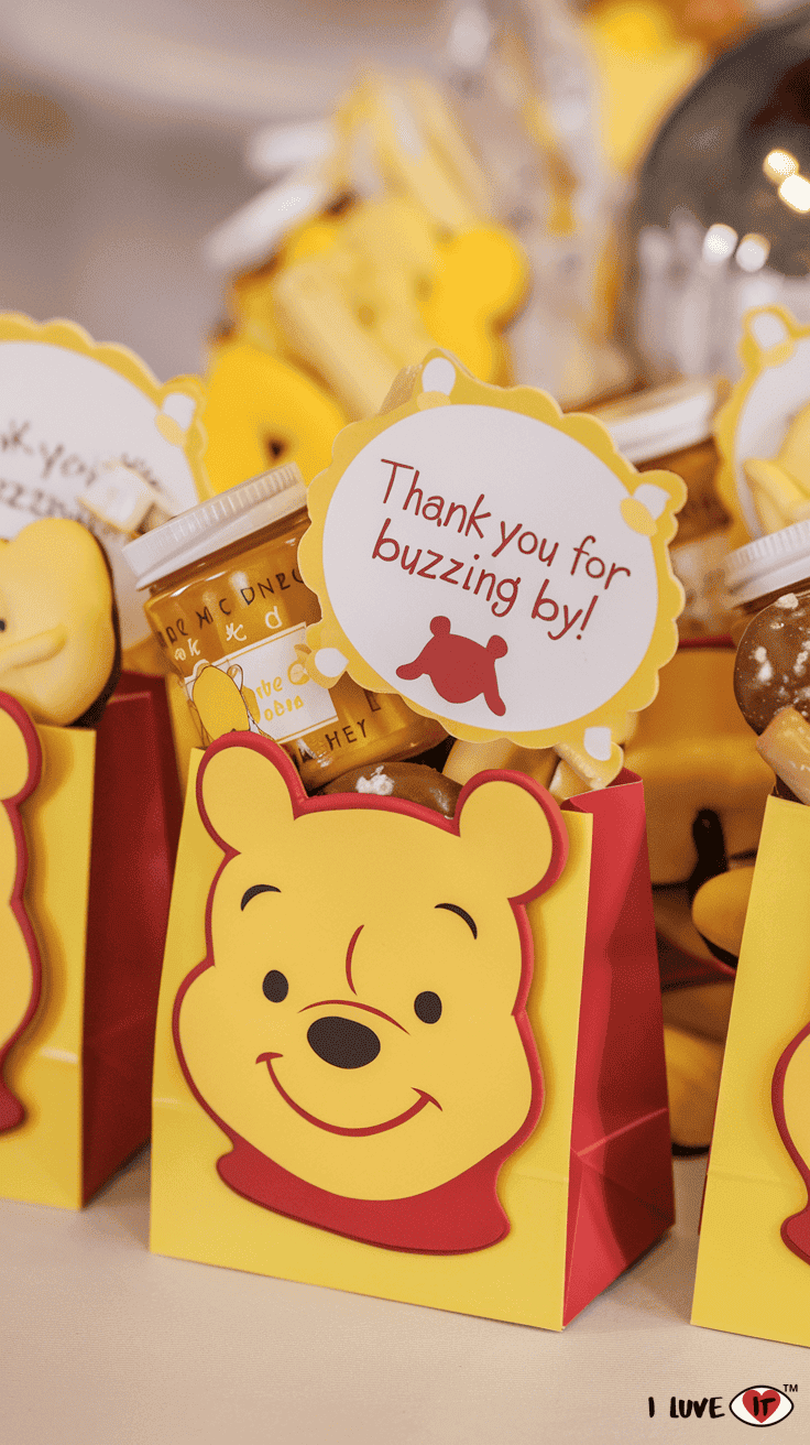 Winnie the Pooh treat bags