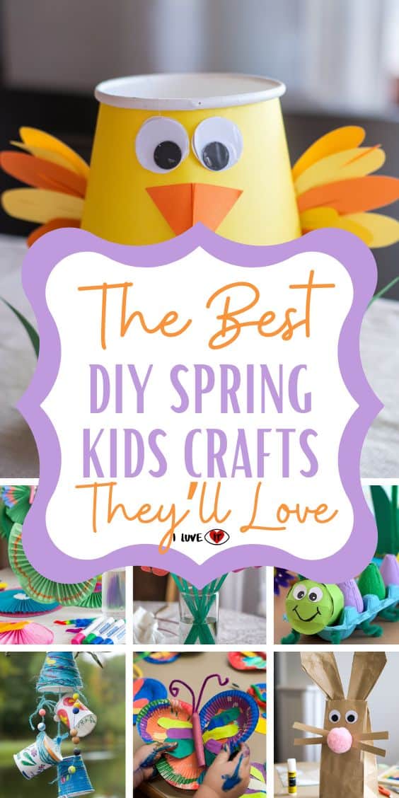 spring crafts for kids