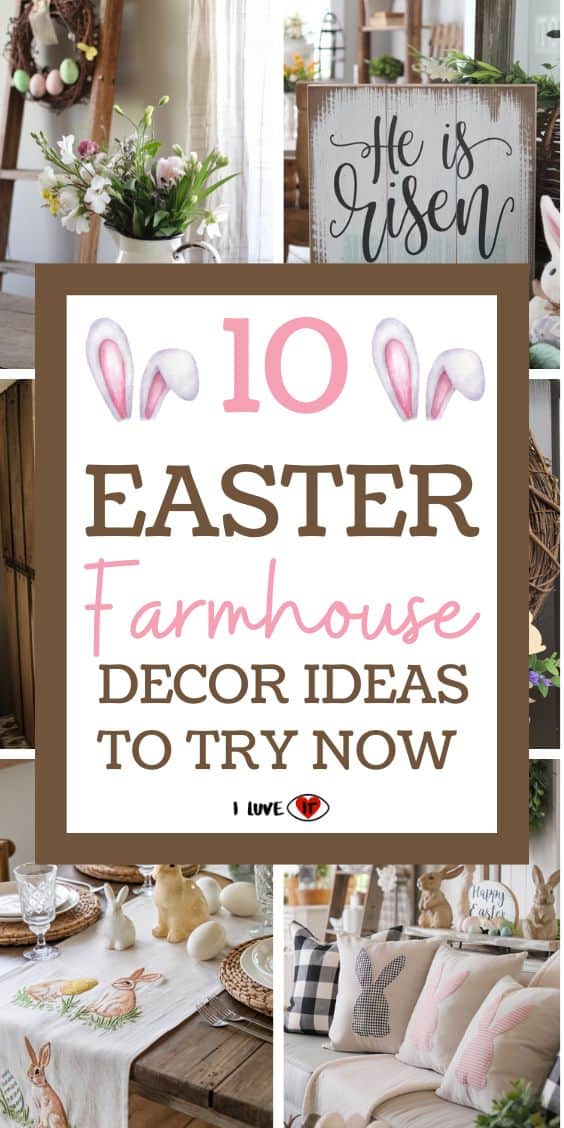 farmhouse easter decorations