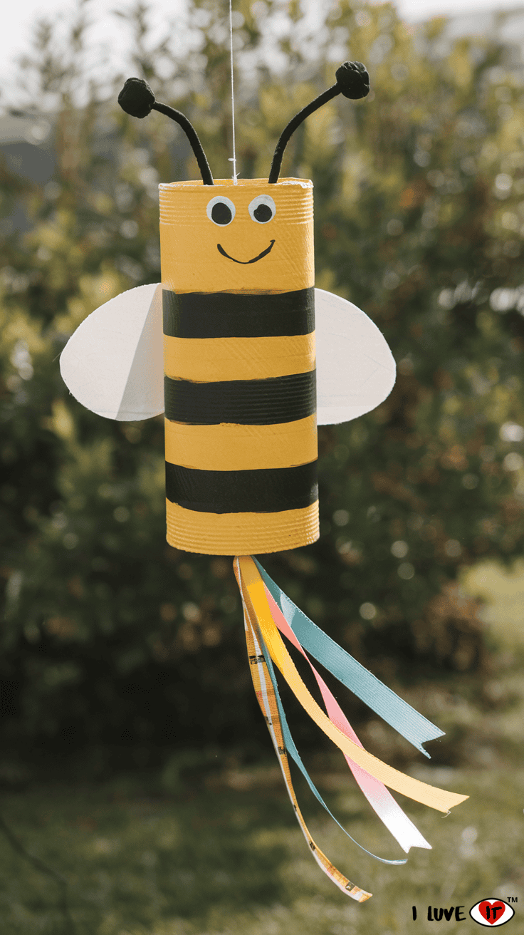 bee windsock diy