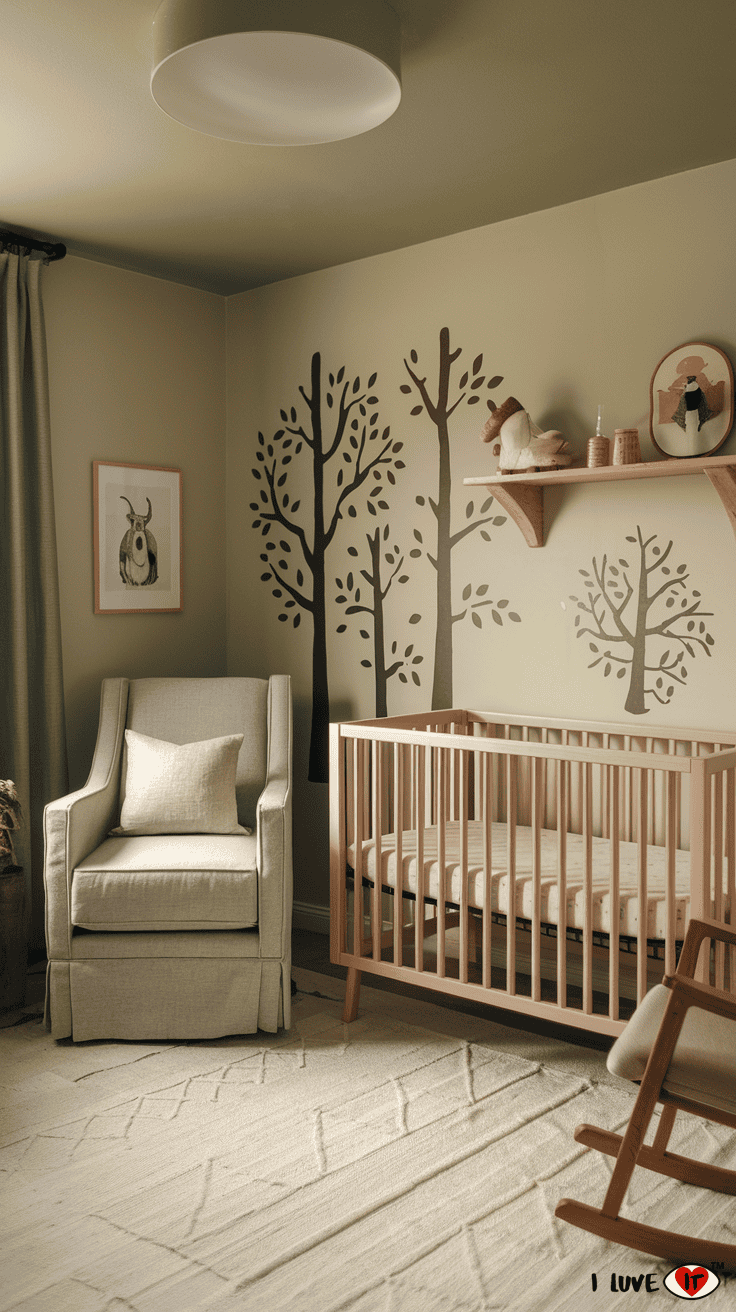 woodland nursery gender neutral