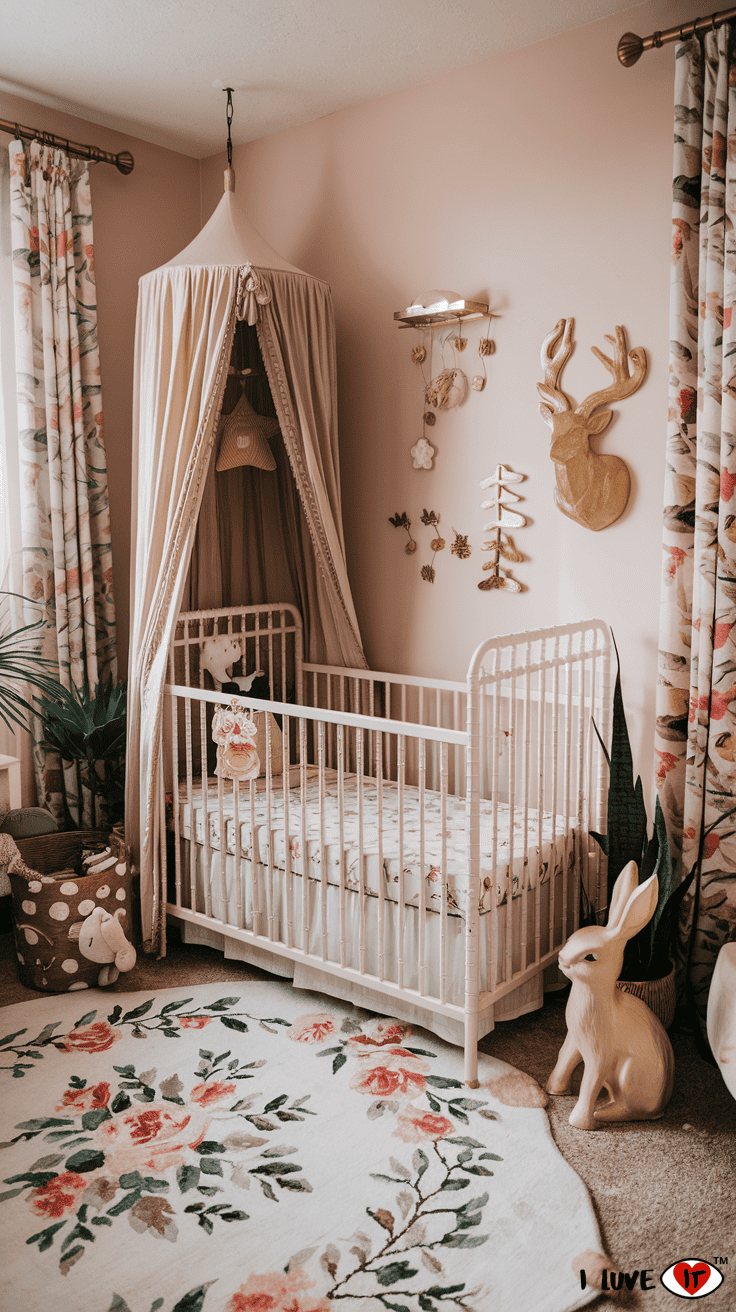 woodland nursery girly