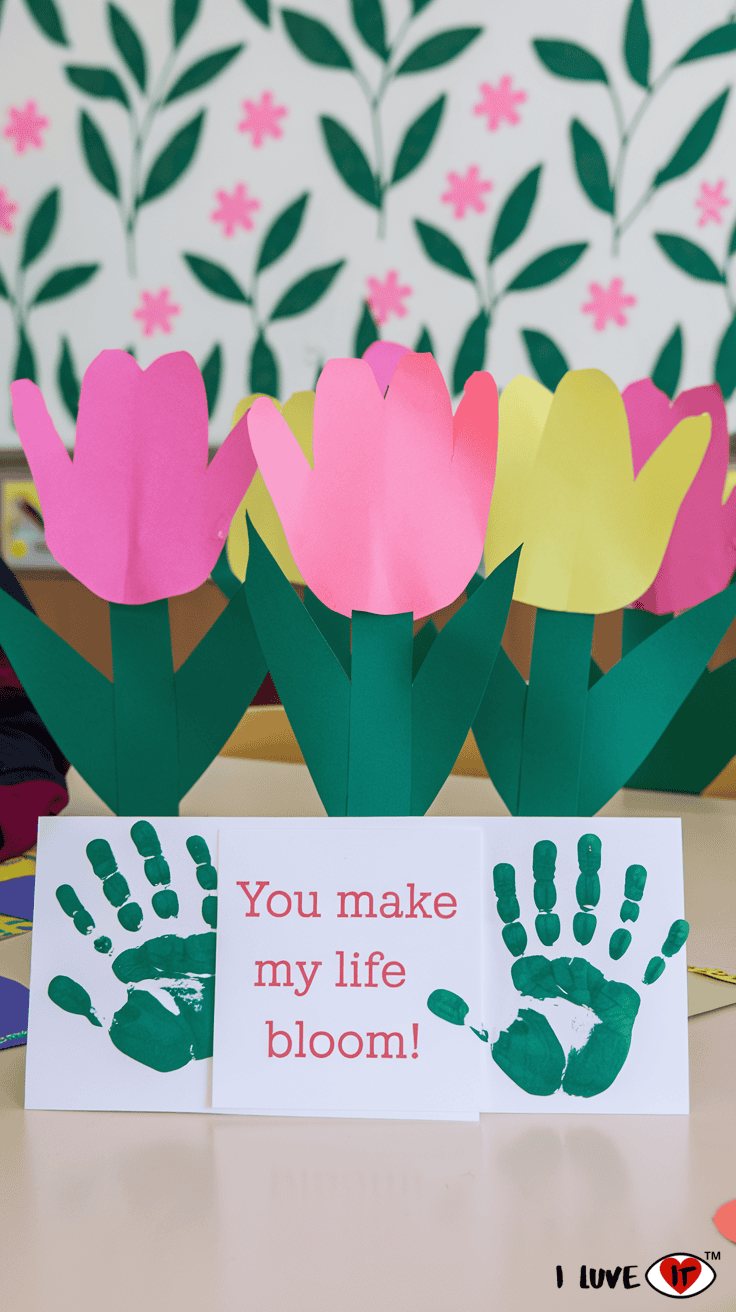 mothers day tulip card