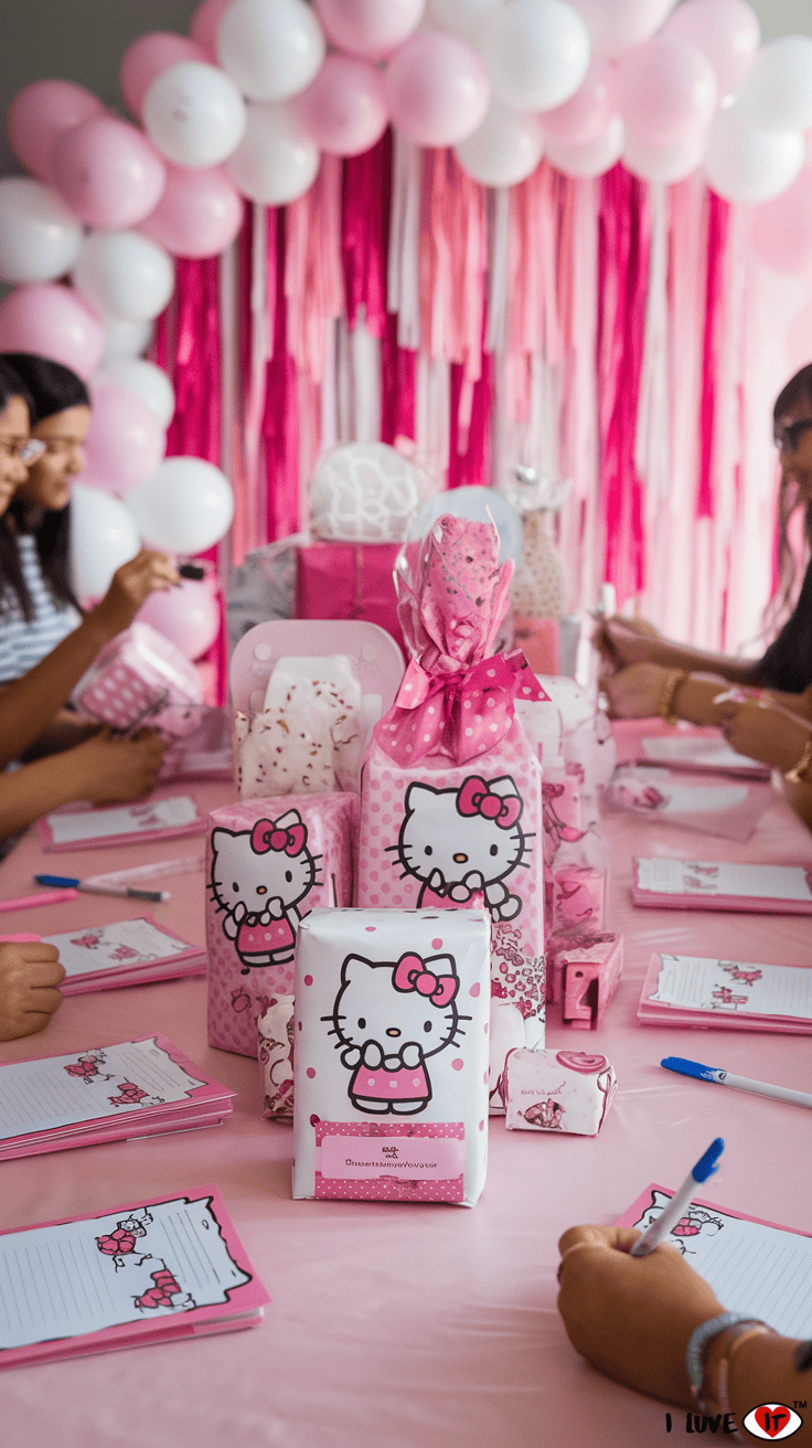 hello kitty baby shower games 