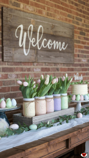 10 Beautiful and Easy Easter Centerpieces for Your Table - I Luve It