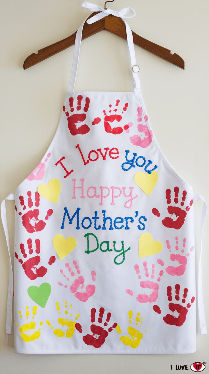 mothers day apron ideas