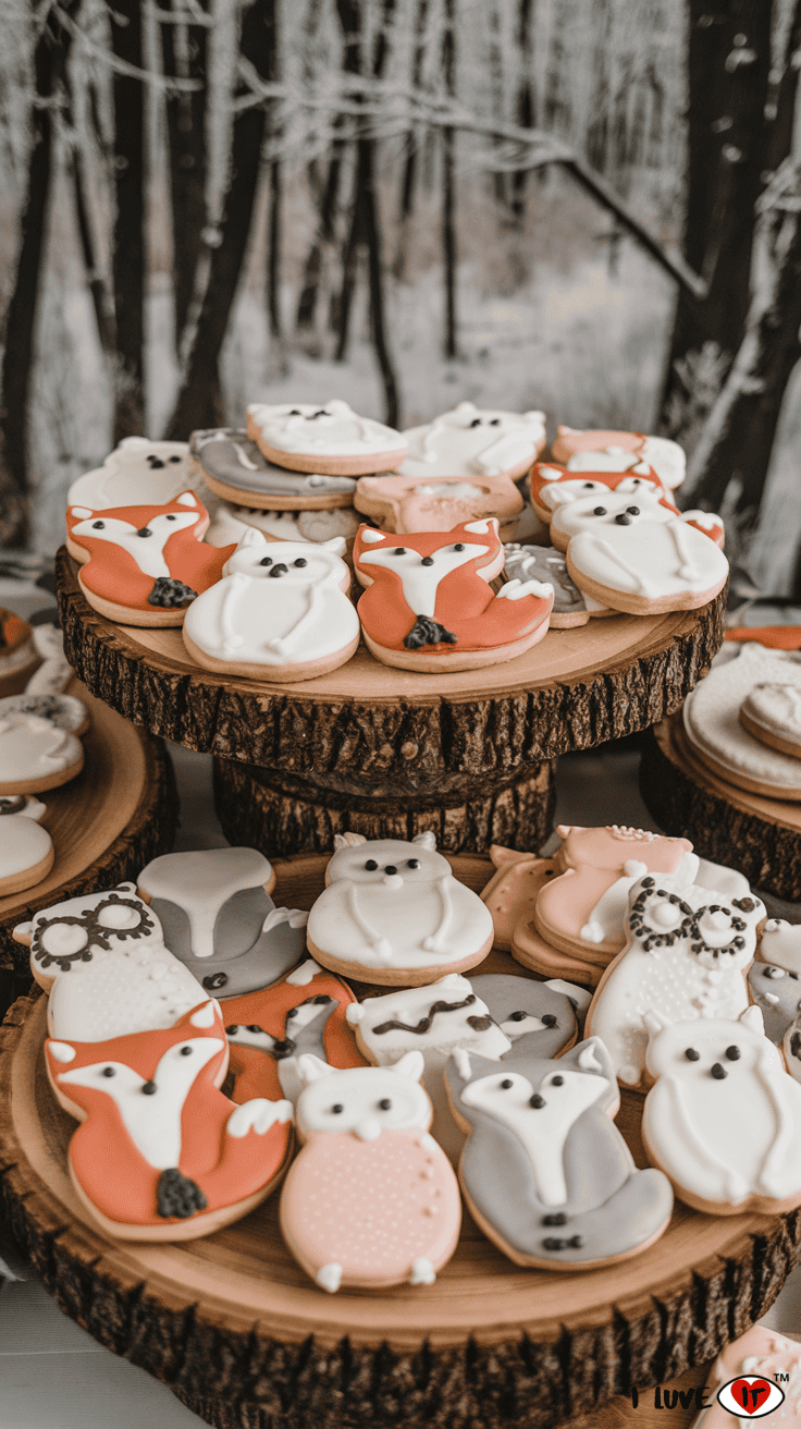 woodland cookies diy