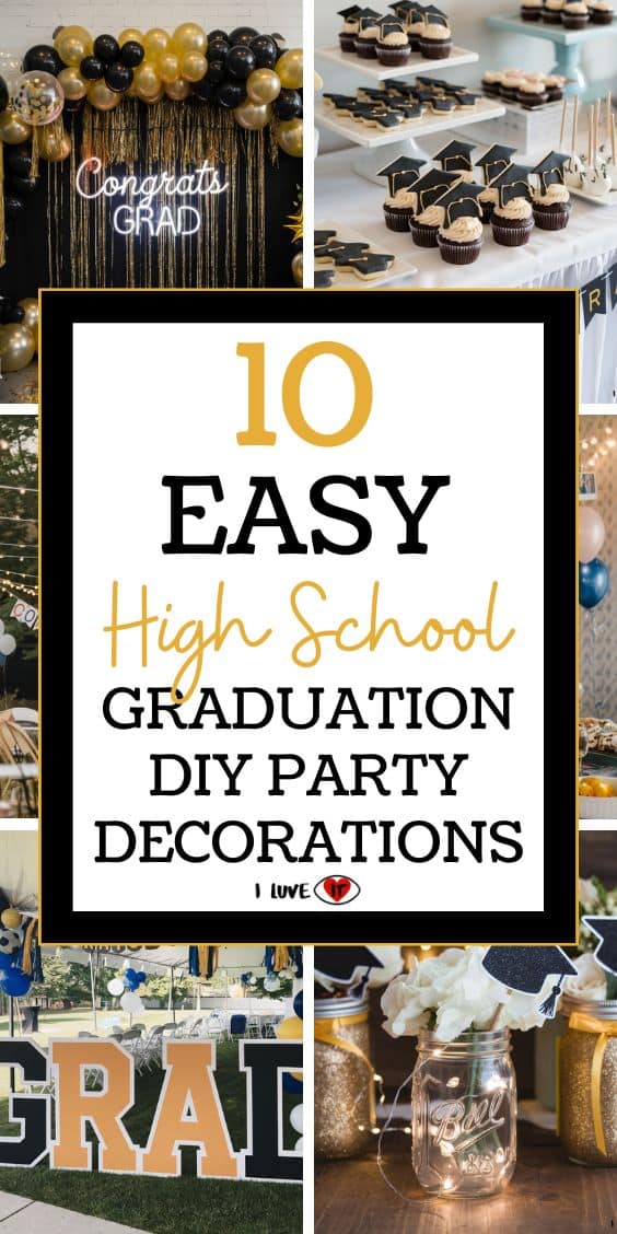 graduation party decorations diy