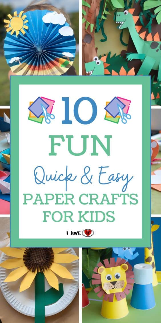 paper crafts for kids