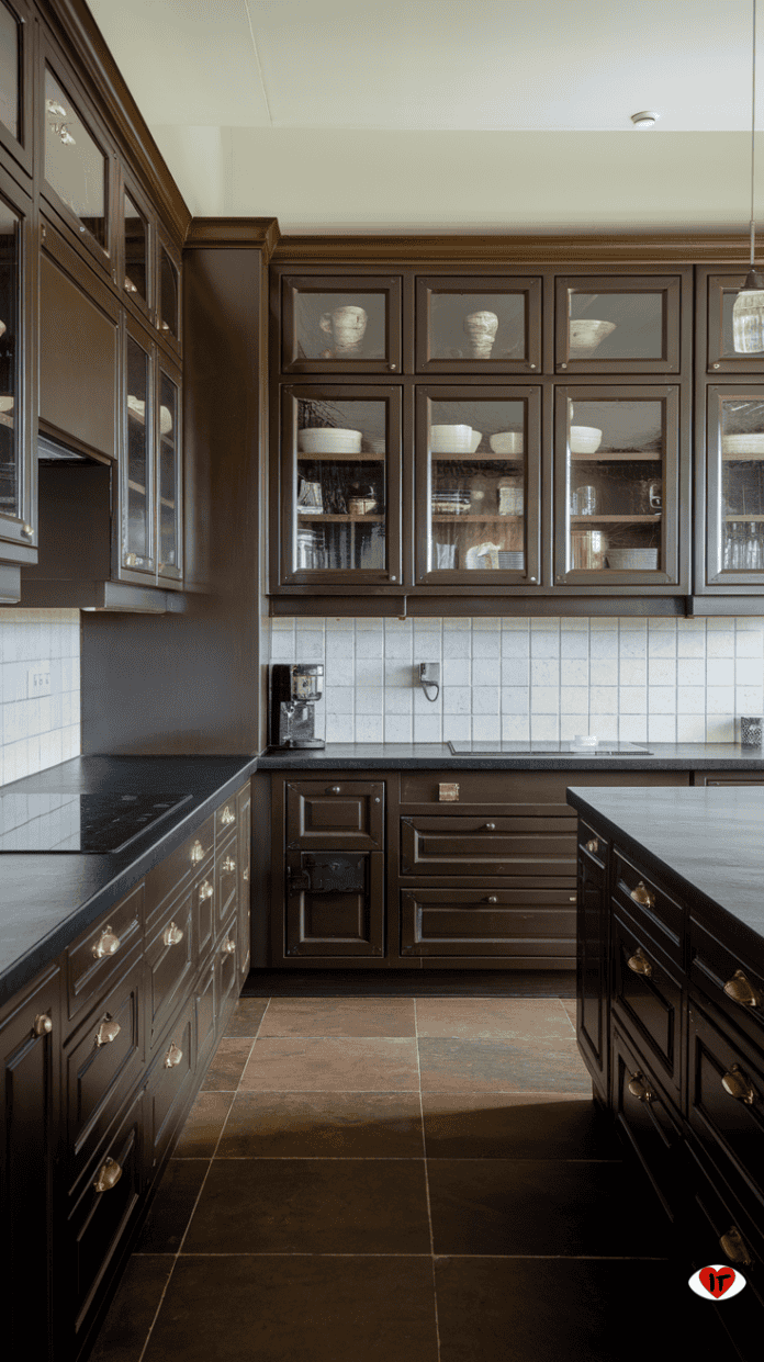 20 Brown Kitchen Cabinets Ideas for Every Style and Preference - I Luve It