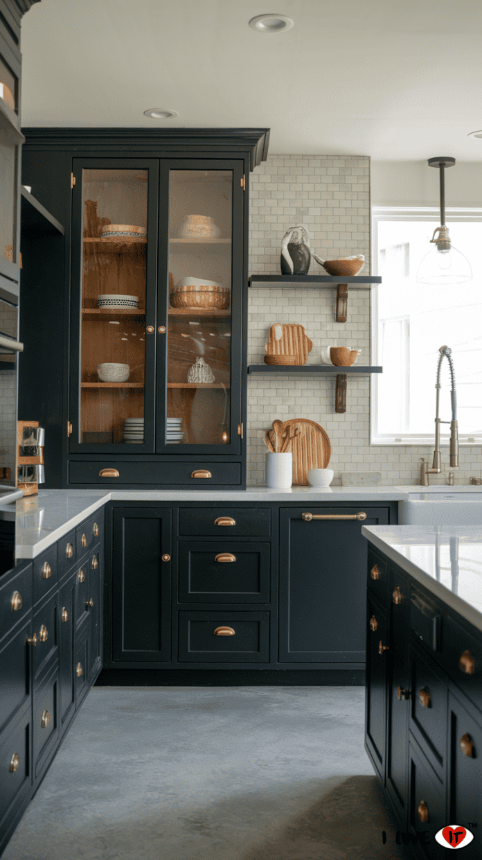 20 Stunning Black Kitchen Cabinet Ideas for a Bold and Chic Space - I ...