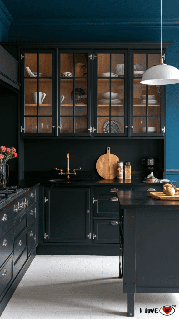 20 Stunning Black Kitchen Cabinet Ideas for a Bold and Chic Space - I ...