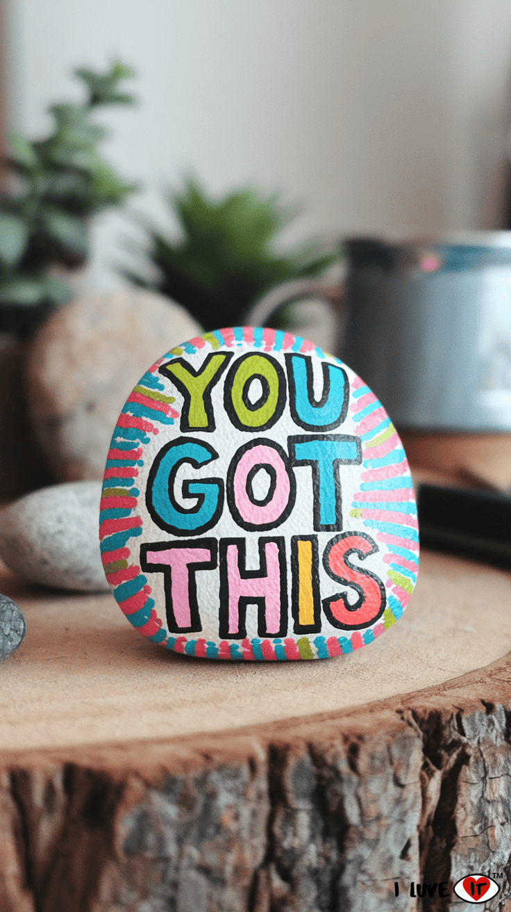 inspirational painted rocks